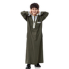  Modest Designs Boy Thobe India & Pakistan Clothing Chemises Hommes Islamic Sherwani 2021 Sets for Boy Muslim Salwar Kameez Kids Kurta