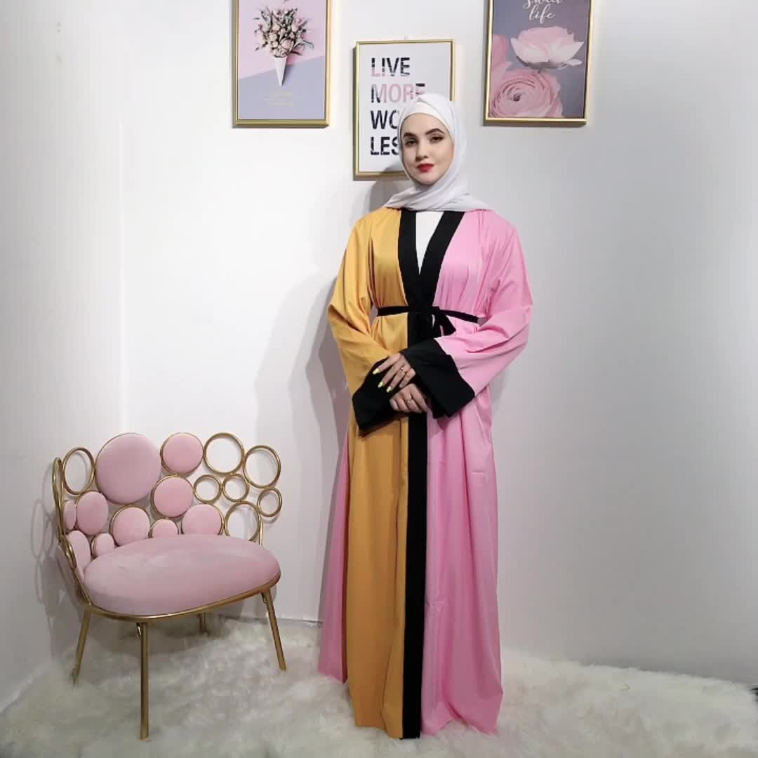 Custom Modest Malaysian Suppliers Designs Fashion Islamic Dubai Maxi Dresses for Sale Muslim Abaya