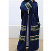 2022 New Muslim Abaya Fashion Sequin Stitching Dubai Turkish Cardigan Robe