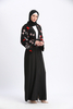 Color Cardigan New Maxi Dresses Emirates Modest Fashion Islamic Muslim Open Abaya