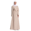 Chic 2022 Modest Fashion Islamic Dubai Maxi Dresses Muslim Open Abaya