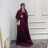 2022 Eid Islamic Dress Modern Arabic Style Modest Fashion Cheap Muslim Maxi Dresses Abaya