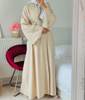 Latest Fashion Modern Lady Islamic Lace Dubai Arabic Modest Muslim Maxi Dresses Abaya
