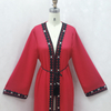  Open Abaya Turkish Islamic Clothing Bat Sleeve Modest Caftan Kimono Jalabiya Robe Arab Kaftan Burka Morocco 2022 Muslim Dubai Prayer Women Maxi Dress Open Abaya