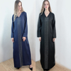 Open Abaya Jalabiya Modest Muslim Kaftan Islamic Clothing Arab Bat Sleeve Abaya Dubai Burka Morocco Thobe Kimono Turkish 2022 Caftan Prayer Women Maxi Dress Open Abaya