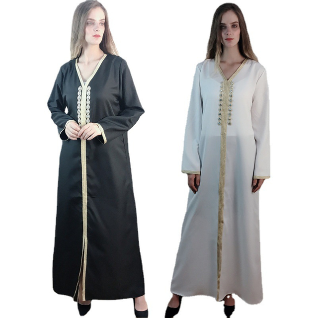  Arab Muslim Kimono Islamic Clothing Turkish Jalabiya Dubai 2022 Abaya Thobe Burka Caftan Jilbab Bat Sleeve Modest Kaftan Prayer Women Maxi Dress Open Abaya