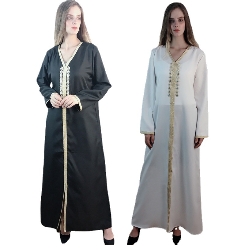  Arab Muslim Kimono Islamic Clothing Turkish Jalabiya Dubai 2022 Abaya Thobe Burka Caftan Jilbab Bat Sleeve Modest Kaftan Prayer Women Maxi Dress Open Abaya