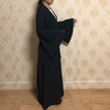  Open Abaya Kimono Modest Morocco Thobe Caftan 2022 Jalabiya Burka Kaftan Bat Sleeve Turkish Muslim Arab Dubai Islamic Clothing Prayer Women Maxi Dress Open Abaya