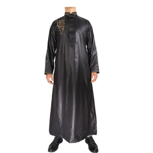 Muslim Casual 2022 Loose New Arabic Men's Islamic Robe Wholesale Design Thobe