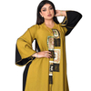 Muslim Dresses Turkey Abayas Butterfly Style Slim Abaya Dress