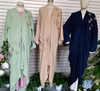 Muslim Open Abaya Women Modest Lady Skirt Dubai Maxi Dresses Islamic Women's Abaya