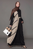 New Fashion Fashion Cardigan Robe Lace Stitching Long Skirt Wholesale Large Size in Stock