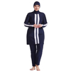  Plus Size Fabric Muslim Sportswear Modest Islamic Clothing Swimming Cap Pants 2021 3 Pieces Full Cover Swimwear Women Fashion Swimwear Swimsuit Burkini