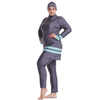 Plus Size Muslim Full Cover 2021 Swimwear Islamic Clothing 3 Pieces Fashion Fabric Sportswear Women Sportswear Modest Swimwear Swimsuit Burkini