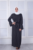 Women Dubai Modest Designer Ladies European New Muslim Plus Size Maxi Dresses Islamic Abaya