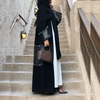 Arabic Boutique Modest New Muslim Ladies Plus Size Maxi Dresses Designer Islamic Abaya