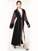 Amazon AliExpress Hot Sale Plus Size Women's Fashion Stitching Mulism Abaya Cardigan