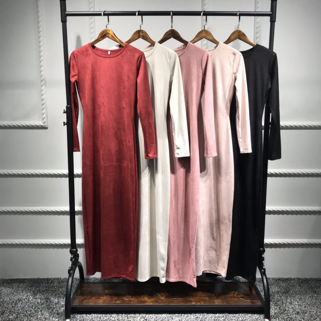 Manufacture Modest Designer Women Dubai Ladies Muslim Plus Size Maxi Dresses Islamic Abaya