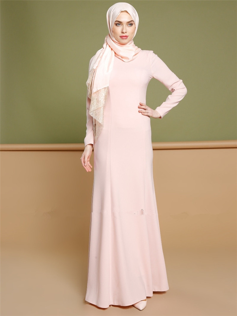Unique Casual Modest Dubai Turkey Plus Size Maxi Dresses New Muslim Ladies Designer Islamic Abaya
