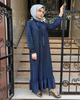 Manufacture Knit Pray Dresses Women Dubai Ladies Muslim Maxi Dresses Islamic Abaya