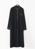  Islamic Clothing Modest Arab Muslim Salwar Kameez Thobe Modest Dubai Sherwani Designs Sets for Men Chemises Hommes India & Pakistan Clothing Men Kurta