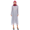 New European and American Polka Dot Plus Size Women's Mesh Dress