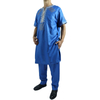 New Men's Robe Middle East Wholesale Arabic Stand Collar Muslim Islamic Thobe