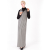 Cotton Long Sleeve Islamic Loose Modest Fashion Robe Islamic Muslim Maxi Dresses Abaya