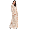 Middle East Muslim New Fashion Dubai Arab Cardigan Robe