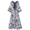  Kaftan Islamic Clothing Modest Muslim Dress Embroidery Borka Muslimah Wholesale Shop Fabric Collection Women Kimono Abaya