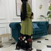 New Ramadan Cardigan Robe Stitching Muslim Kimono Embroidery Turkish Islamic
