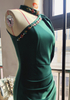 Party Wear Maxi Dress Handmade Women Muslim Dresses Modest Islamic Dubai Fabric Dubai Clothing Abaya