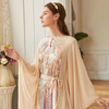 Arabic Ramadan Casual Maxi Dresses Modest Southeast Asia Women Islamic Dubai Fabric Dubai Clothing Abaya