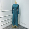 Elegant Fancy Modest Fashion Luxury Arabic Islam Maxi Dresses Muslim Abaya