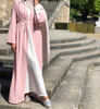 Modest Fashion Elegant Arabic Muslim Dubai Maxi Dresses Islamic Abaya