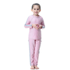  Swimwear Girl Kids Fashion Muslim 2021 Sportswear 3 Pieces Islamic Clothing Modest Fabric Full Cover Swimwear Swimsuit Burkini