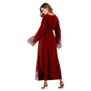 Amazon Hot Sale EBay Hot Sale Middle Eastern Muslim Embroidered Beaded Long-sleeved Dress Women