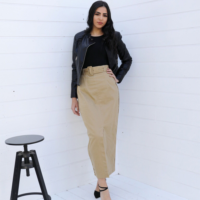 Wholesale Middle East Modest Lady Muslim Dubai Fashion New Design Dress Skirt