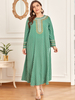 Vetements Islamic Clothing Muslim Dresses Afgan Jalabiya Turkish Burqa Borka Ladies Modest Musulmane Burka Femme Women Dubai Hijabi Maxi Dress Abaya