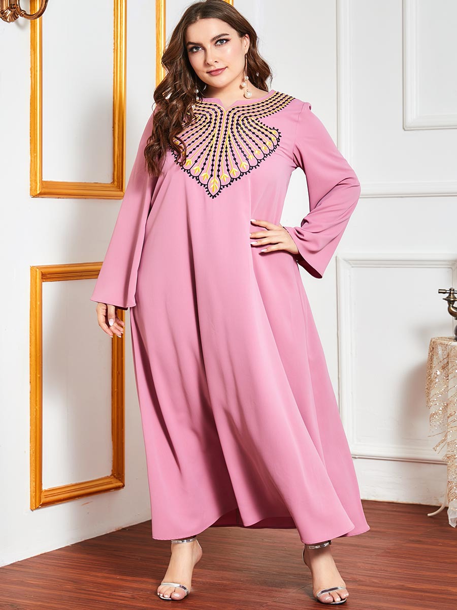  Borka Dubai Kaftan Femme Muslim Dresses Fashion Hijabi Modest Musulmane Islamic Clothing Turkish Burqa Women Turkish Fabric Vetements Cotton Burka Maxi Dress Abaya