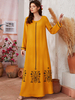  Kaftan Vetements Turkish Muslim Dresses Dubai Musulmane Turkish Femme Burka Fabric Burqa Hijabi Fashion Women Modest Islamic Clothing Borka Cotton Maxi Dress Abaya
