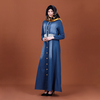 2022 Muslim Muslim Denim Dress Cross-border Women's Clothing