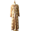 2022 Muslim New Muslim Robe Cardigan Loose Dress Abaya Spot Cross-border Women's Clothing