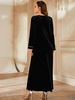  2022 Kaftan Jalabiya Dubai Jilbab Women Arabic Muslim Modest Thobe Burka Prayer Islamic Clothing Plus Size Burqa Modern Maxi Dress Abaya