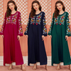  Arabic Burqa Islamic Clothing Modest Prayer Jilbab 2022 Burka Muslim Modern Plus Size Thobe Women Jalabiya Kaftan Dubai Maxi Dress Abaya