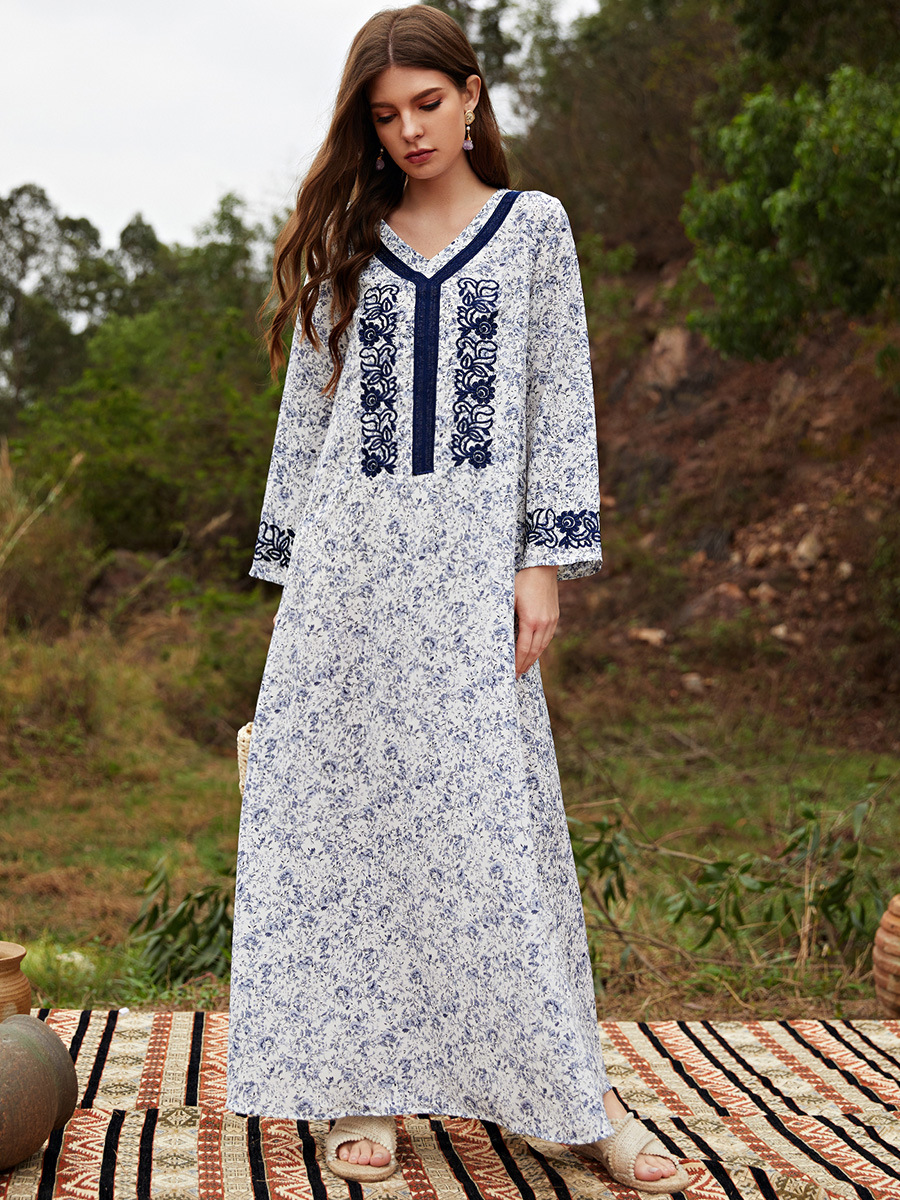  Fashion Modern Plus Size Jalabiya Thobe Modest 2022 Burqa Kaftan Women Lady Burka Arabic Jilbab Muslim Dubai Islamic Clothing Maxi Dress Abaya