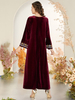  Kaftan Dubai Modest Arabic Lady Thobe Plus Size 2022 Burqa Muslim Women Islamic Clothing Fashion Modern Burka Jalabiya Jilbab Maxi Dress Abaya