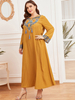  Women Modern Arabic Burka Jalabiya Islamic Clothing Jilbab 2022 Thobe Prayer Kaftan Dubai Modest Muslim Plus Size Burqa Maxi Dress Abaya