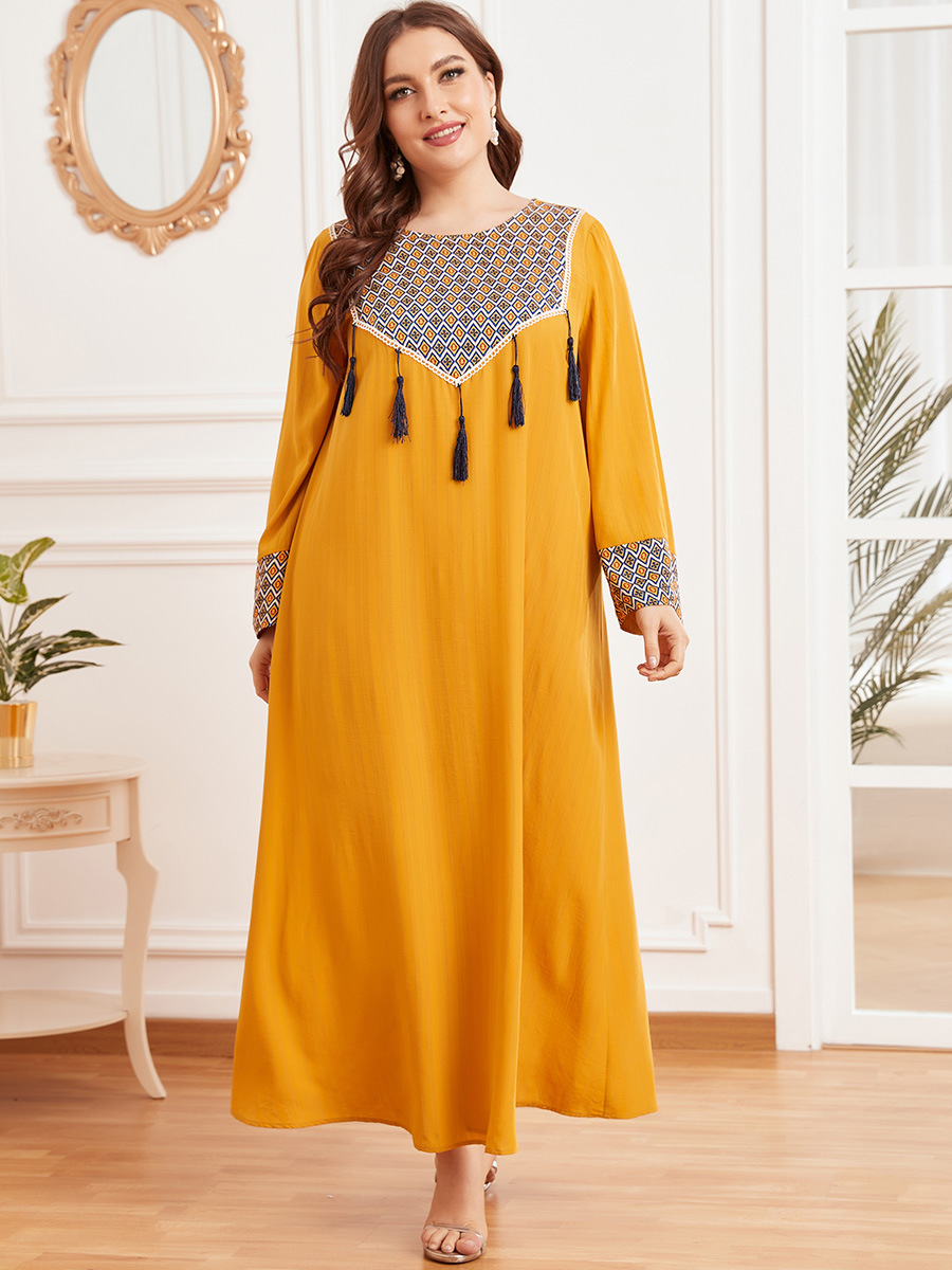  Women Jalabiya Modern Modest Arabic Burqa Plus Size Jilbab Thobe Islamic Clothing Kaftan Dubai 2022 Muslim Burka Prayer Maxi Dress Abaya