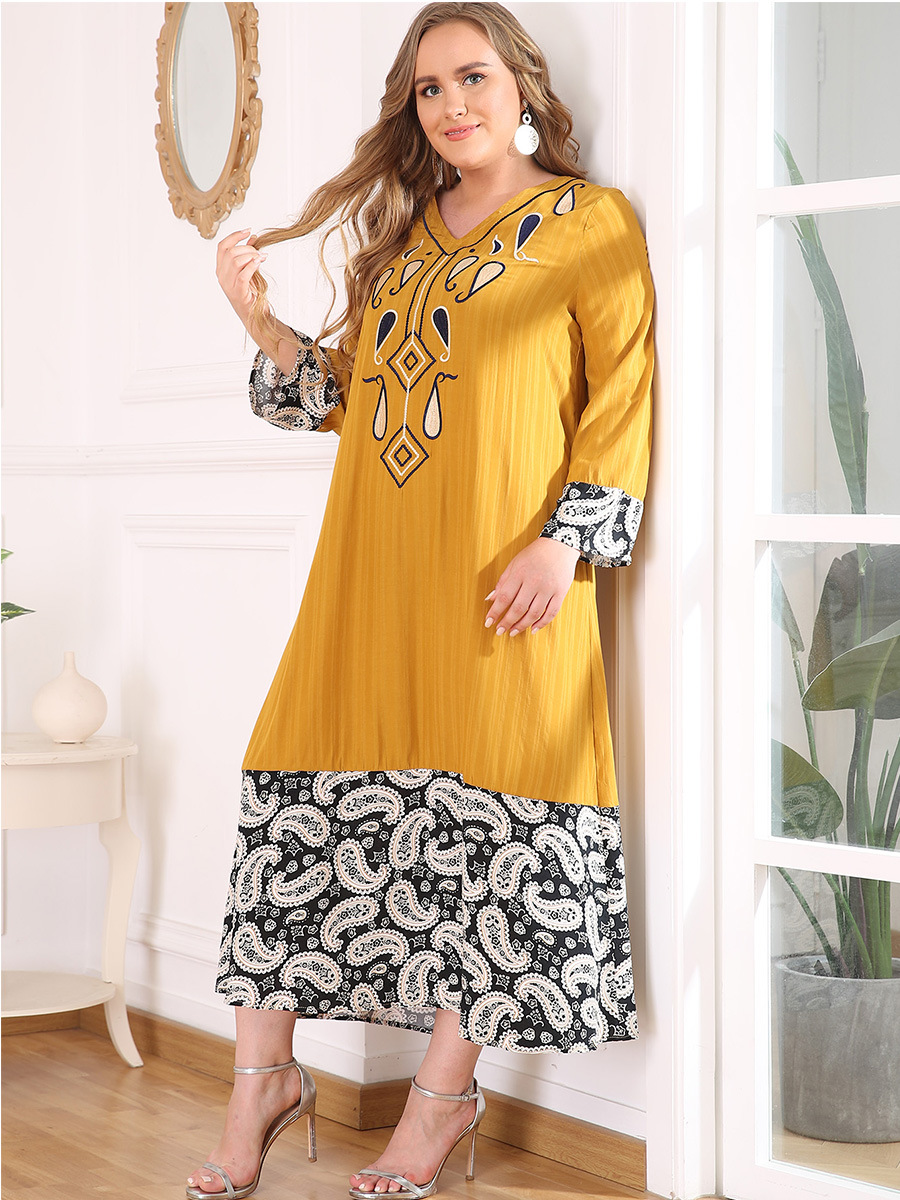 Plus Size Jalabiya Jilbab Arabic Islamic Clothing 2022 Thobe Prayer Modern Kaftan Dubai Modest Burka Burqa Muslim Women Maxi Dress Abaya